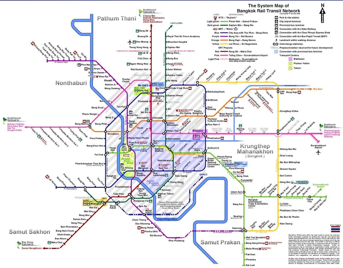 bkk ટ્રેન નકશો