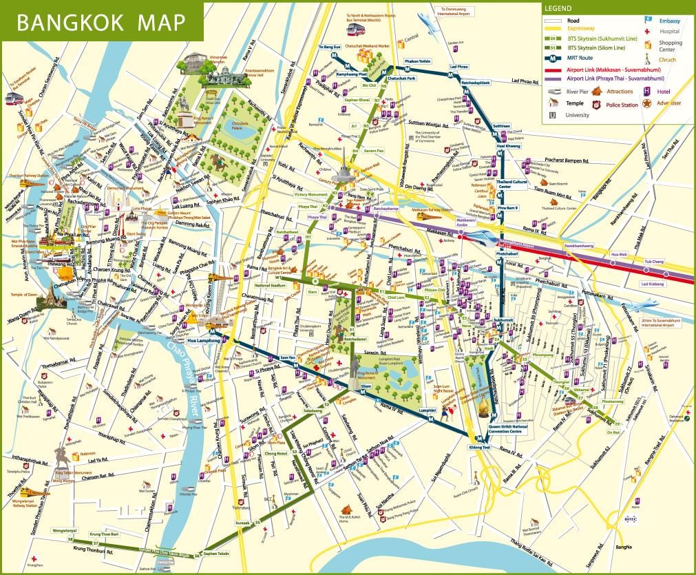 bkk નકશો