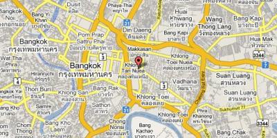 નકશો sukhumvit વિસ્તાર બેંગકોક